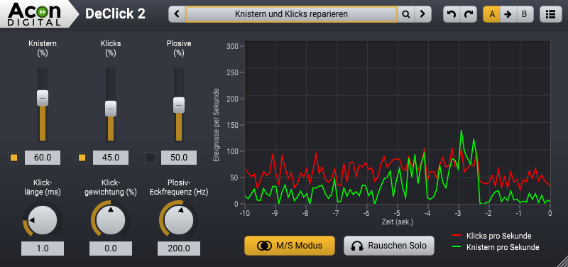 DIUS X ACOUSTICA Screen