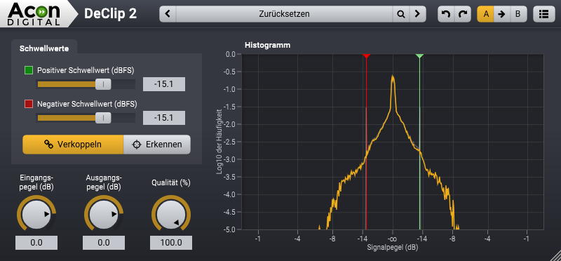 DIUS X ACOUSTICA Screen